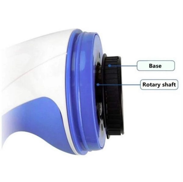 4 In 1 Relax & Spin Tone Vibration Electric Massager | Electronic Relax & Spin Body Massager With Different Heads