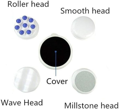 4 In 1 Relax & Spin Tone Vibration Electric Massager | Electronic Relax & Spin Body Massager With Different Heads