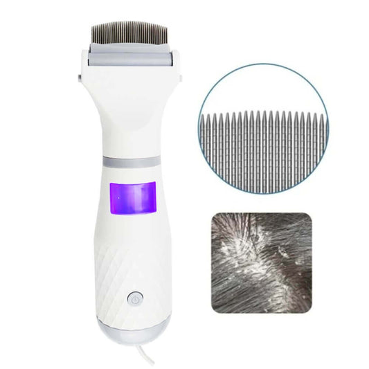 V Comb Electric Anti Lice and dandruff Removal Machine with 4 free filters