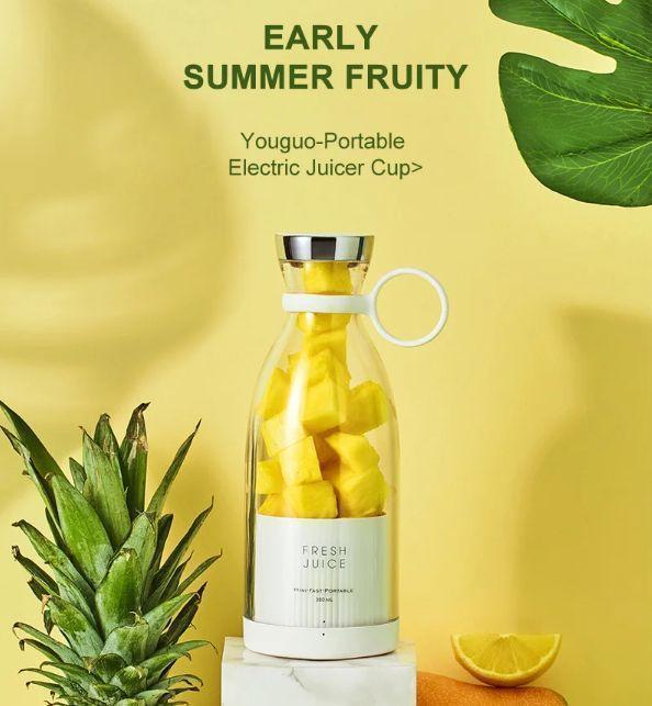 Mini Portable Blender Rechargeable Electric Fruit Juicer Mixers Rechargeable – 420ml