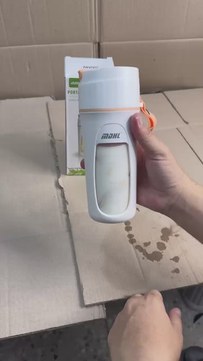 Usb Rechargeable Juicer Blender- 8 Blades- Mini Portable Personal Size Juicer 350 Ml