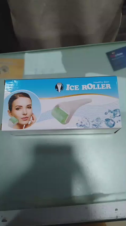 Marzahar Ice Roller For Face & Eye Puffiness Relief, Cold Gel Ice Face Roller Massager – Ice Roller Cool Roller For Face Eye Body Facial Shaping Anti Wrinkle Ice Roller Massager Smooth Skin