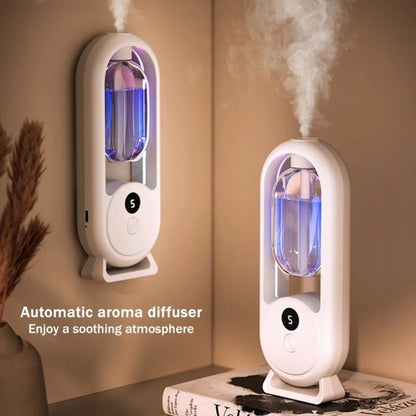 Rechargeable 5-mode Aromatic Diffuser – Timed Essential Oil Air Freshener For Bedroom, Living Room & Bathroom 50ml
